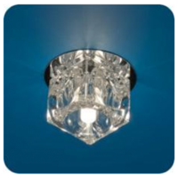 Italmac Ice 12 4 05 Светильник с ограненным стеклом, хром, G4