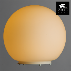Arte Lamp Sphere Белая Лампа настольная декоративная 60W E27