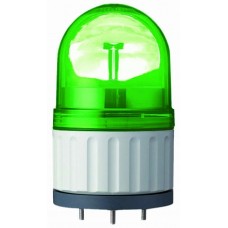 SE Лампа маячок вращающийся зеленая 12В AC/DC 84мм