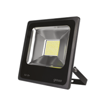 Gauss Прожектор LED 50W COB 182x153x38.5mm 6500К черный IP65