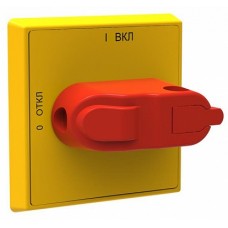 ABB OHYS3PHE-RUH Ручка управления для рубильников дверного монтажа ОТ16..40FТ желто-красная