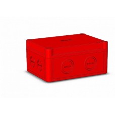 Hegel КР2801-141 Коробка красная, низкая крышка, монтажная пластина