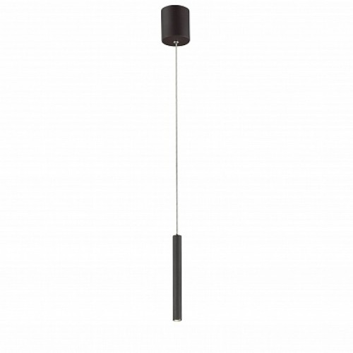 Favourite Cornetta Люстра подвесная черный цвет каркаса, регулируемая длина провода 1*LED*3W, 3000K