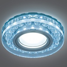 Gauss Светильник Backlight Gu5.3 LED 4100K 1/40 круг, кристалл/хром