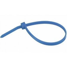 ABB Стяжка кабельная, стандартная, полиамид 6.6, голубая, TY125-40-6-100 (100шт)