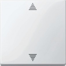 SE Merten Бел Выключатель кнопочный для жалюзи с функцией памяти и с подключением датчика