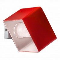 Lightstar Pezzo Красный/Хром/Красный Настенный светильник Pezzo 801612 G9 1х40W IP20