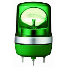 SE Лампа маячок вращающийся зеленая 12В AC/DC 106мм
