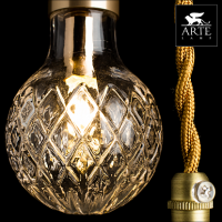 Arte Lamp Salute Золото/Прозрачный Светильник подвесной 1x33W 1xG9