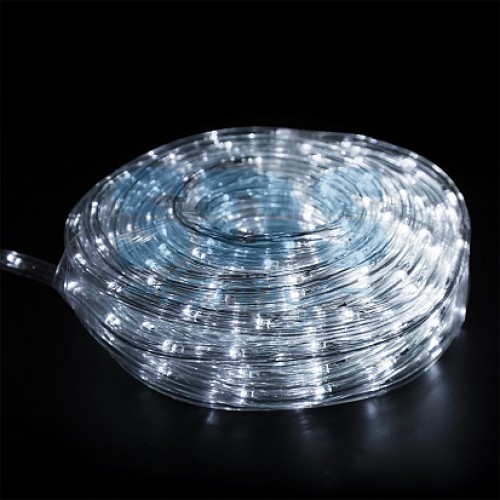 NEON-NIGHT Дюралайт LED, свечение с динамикой (3W), 24 LED/м, белый, 6м