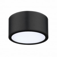 Lightstar Zolla Black Черный/Хром/Черный Потолочный светодиодный светильник LED 1х10W IP44