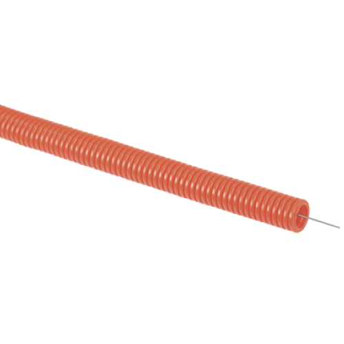 IEK Труба гофрированная ПНД d16 с зондом оранжевая (50м)