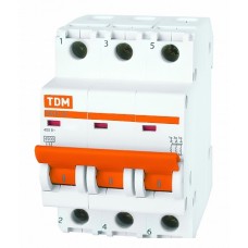TDM Автоматический выключатель ВА47-29 3Р 63А 4,5кА х-ка В