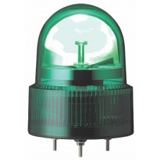 SE Лампа маячок вращающийся зеленая 12В AC/DC 120мм XVR12J03S