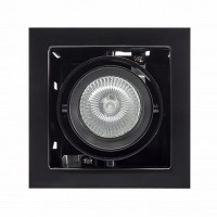 Lightstar Cardano 16 черный Черный/Черный/Черный Встраиваемый светильник 16 214018 GU5.3 1х50W IP20