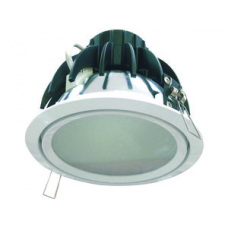 Briaton Светильник светодиодный встраиваемый Down Light 20Вт,нейтральный белый,D190xH140/белый, IP41
