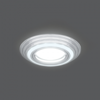 Gauss Светильник Backlight BL139 Кругл. /Хром, Gu5.3, 3W LED 4000K