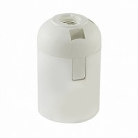 IEK Ппл27-04-К02 Патрон подвесной пластик, Е27, белый (50 шт), стикер на изделии,
