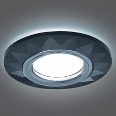 Gauss Светильник Backlight Gu5.3 LED 4100K 1/40 круг, гран. графит/хром