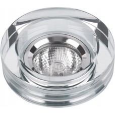Comtech Apus Светильник точечный литой неповоротный с прозрачным стеклом, 50Вт, G5.3, 12В, IP20,