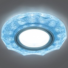 Gauss Светильник Backlight Gu5.3 LED 4100K 1/40 круг, гран. белый/серебро/хром