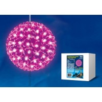 Uniel Фигура LED Шар с цветами сакуры, с контроллером, 200 св-в, цвет свечения-розовый, IP22