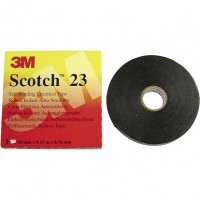 3M Scotch 23 Изоляционная лента самослип. резиновая в инд. уп., 19мм х 9,15м
