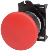 DKC Кнопка грибовидная с фиксацией, красная д. 40
