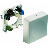 ABL Розетка для подключения электроприборов, термопласт, для скрытого или поверхностного монтажа (белый)