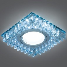 Gauss Светильник Backlight Gu5.3 LED 4100K 1/40 квадрат, кристал/хром
