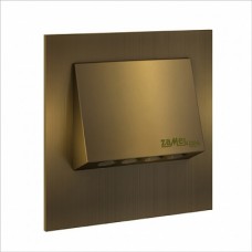 Zamel Светильник NAVI Золото/RGB в монт.коробку, 230V AC с встр. RGB контроллером