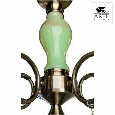 Arte Lamp Onyx Green Бронза Люстра 40W E14