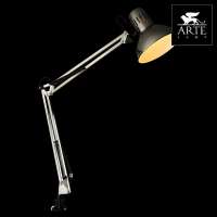 Arte Lamp Senior Серебро Лампа настольная офисная 40W E27