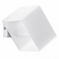 Lightstar Pezzo Белый/Хром/Белый Настенный светильник Pezzo 801610 G9 1х40W IP20