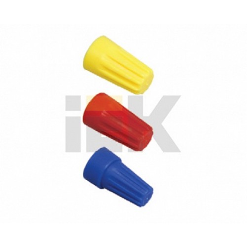 IEK Соединительный изолирующий зажим СИЗ-1 1,0-3,0 желтый (5 шт)
