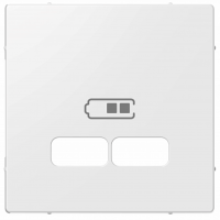SE Merten SM Полярно-Бел Центральная накладка для USB механизма 2,1А