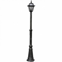 Arte Lamp Paris Черный/Прозрачный Светильник уличный наземный 1x75W E27
