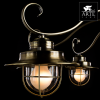 Arte Lamp Lanterna Бронза/Прозрачная Люстра 8x60W 8xE27