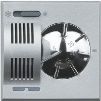 BT Axolute Алюминий Термостат электронный комнатный со встроенным переключателем режимов 2 А, 250 В
