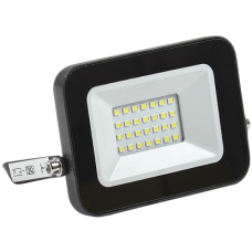 IEK Черный Прожектор LED СДО 06-20 IP65 4000 K
