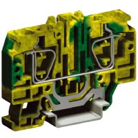 DKC HTE.10, Зажим для заземления 10 кв.мм желто-зеленый