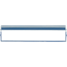 JUNG Мех Накладка из оргстекла для изделий с шильдиком, прозрачная, 13x54мм