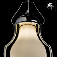 Arte Lamp Lumino Хром/Белый Светильник подвесной 1x40W 1xE14