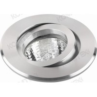 Comtech PROTEI Светильник точечный алюминиевый поворотн,50W, ГЛН/LED G5.3, IP20, 12V,алюминий глянц