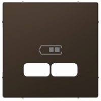 SE Merten D-Life Мокко Центральная накладка для USB механизма 2,1А