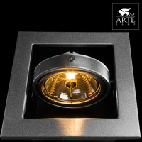Arte Lamp Cardani Серебро/Серый Светильник точечный встаиваемый 50W G5,3 1x500lm