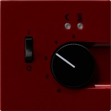 Gira S-Color Красный Накладка для регулятора температуры пола