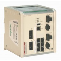 SE Contactors K Коммутатор Connexium 6TX/2FXSM (6 RJ45,1 медь, 2 опт одномод,10/100 Mbit, покр)