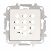 ABB SKY Альпийский белый Накладка для механизма электронного выключателя с кодовой клавиатурой 8153.5
