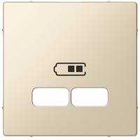 SE Merten SM Беж Накладка центральная для USB механизма 2,1А